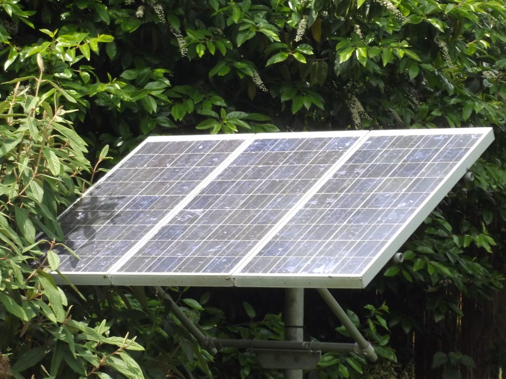 zonne-energie in de tuin