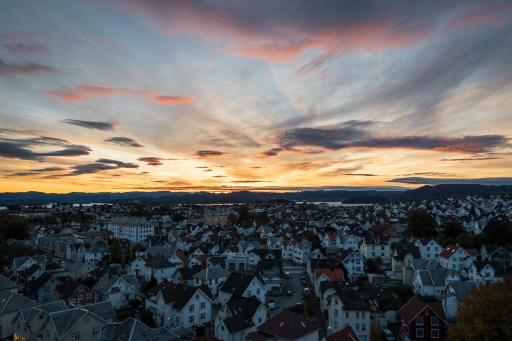 Stavanger, Norway in Spring